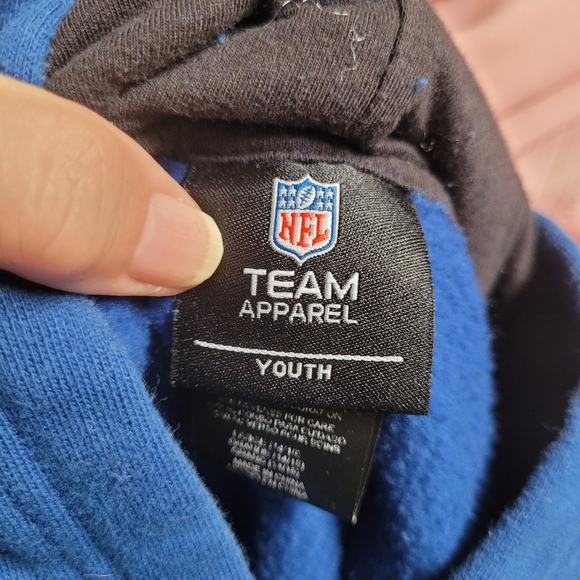 NFL Apparel Blue Colts Pullover Hoodie - Picture 2 of 6